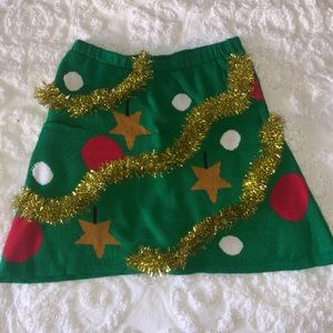 Tacky Christmas Sweater Skirt